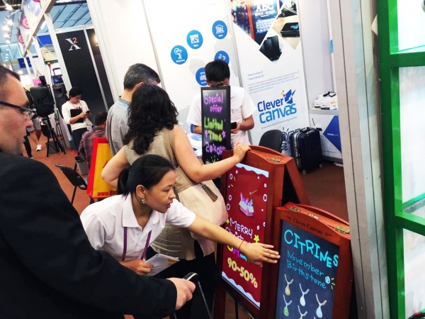 clevercanvas ces 2017 las vegas